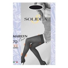 Marilyn 70 op calza blu scu2