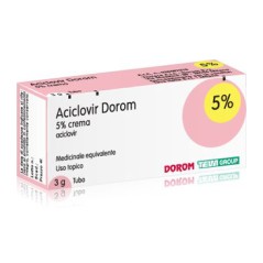 Aciclovir dorom crema 3g 5%