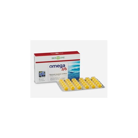 Omega 3/6 60 capsule biosline