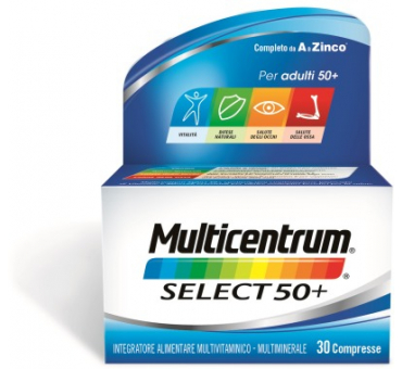 Multicentrum select 50+ 30 compresse