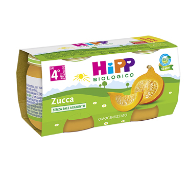 HiPP Bio Omogeneizzato Zucca 2 x 80 g