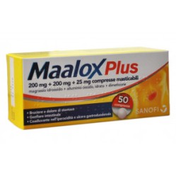 Maalox Plus 50 Compresse...