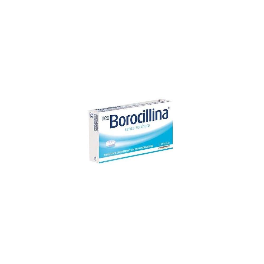 Neoborocillina 16 Pastiglie Senza Zucchero – Sollievo per Gola Irritata e Raucedine