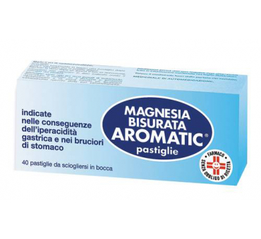 Magnesia bisurata arom 40 compresse