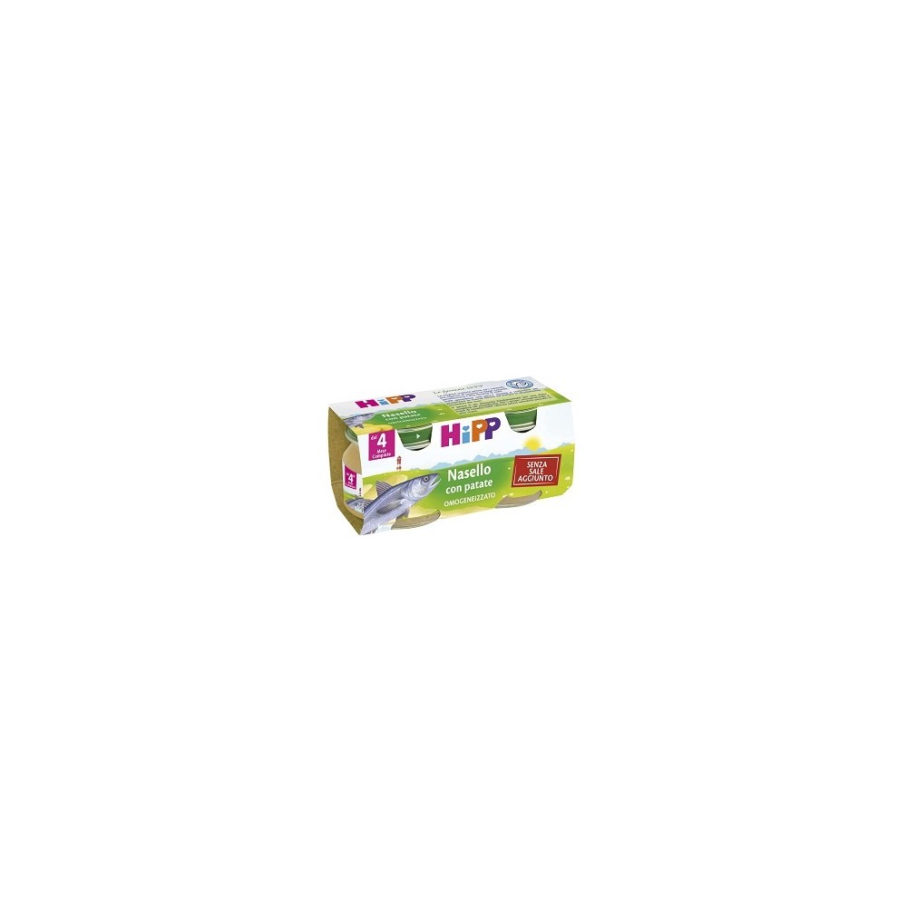 Hipp Omogeneizzato Nasello / Patate 80g