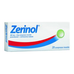 Zerinol 20 Compresse Rivestite 300mg+2mg