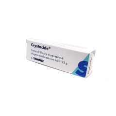 Crystacide crema 25g 1%