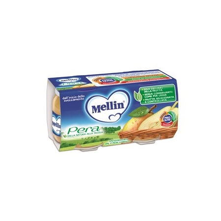 Mellin omog pera 2x100g