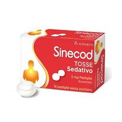 Sinecod tosse sed 18past 5mg