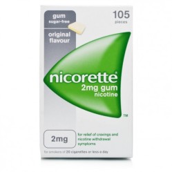 Nicorette 105gomme mast 2mg