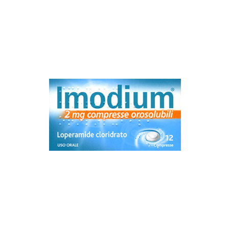 Imodium 12 Compresse Orosolubili 2mg