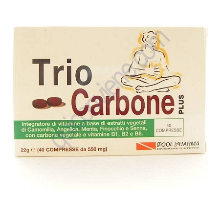 Triocarbone plus 40 compresse