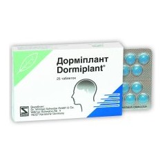 Dormiplant 25cprriv160mg+80m