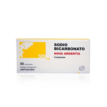 Sodio bicarb 50 compresse 500mg