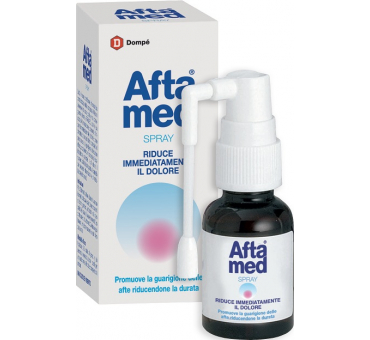Aftamed Spray 20 ml: Sollievo Localizzato per Afte e Lesioni Orali