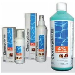 Clorexyderm sol 4% schiuma