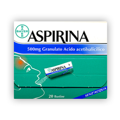 Aspirina os grat 20bust500mg
