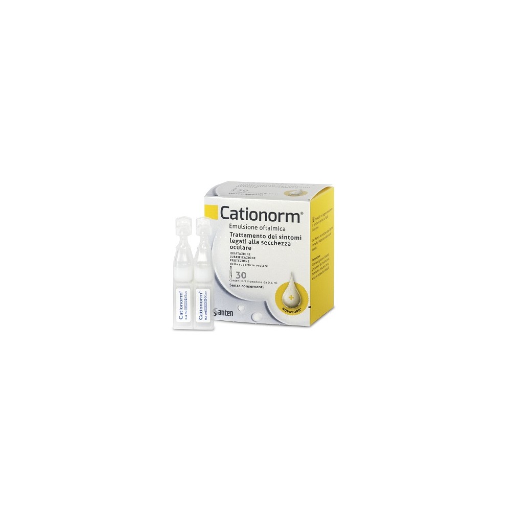 Cationorm gocce 0,4ml30fmono