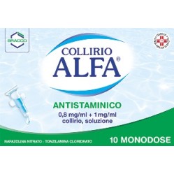 Collirio Alfa Antistaminico 0,8 mg/ml + 1 mg/ml Collirio Soluzione