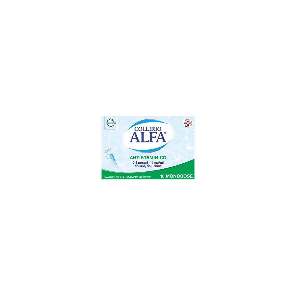 Collirio Alfa Antistaminico 0,8 mg/ml + 1 mg/ml Collirio Soluzione