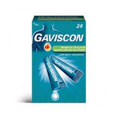 Gaviscon 24bust500+267mg/10m