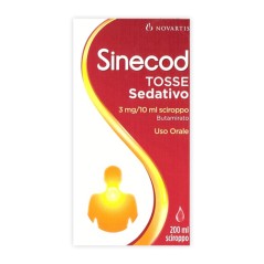 Sinecod tossesed200ml3mg/10g