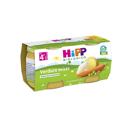 Hipp Bio Omogeneizzato Verdure Miste 2x80