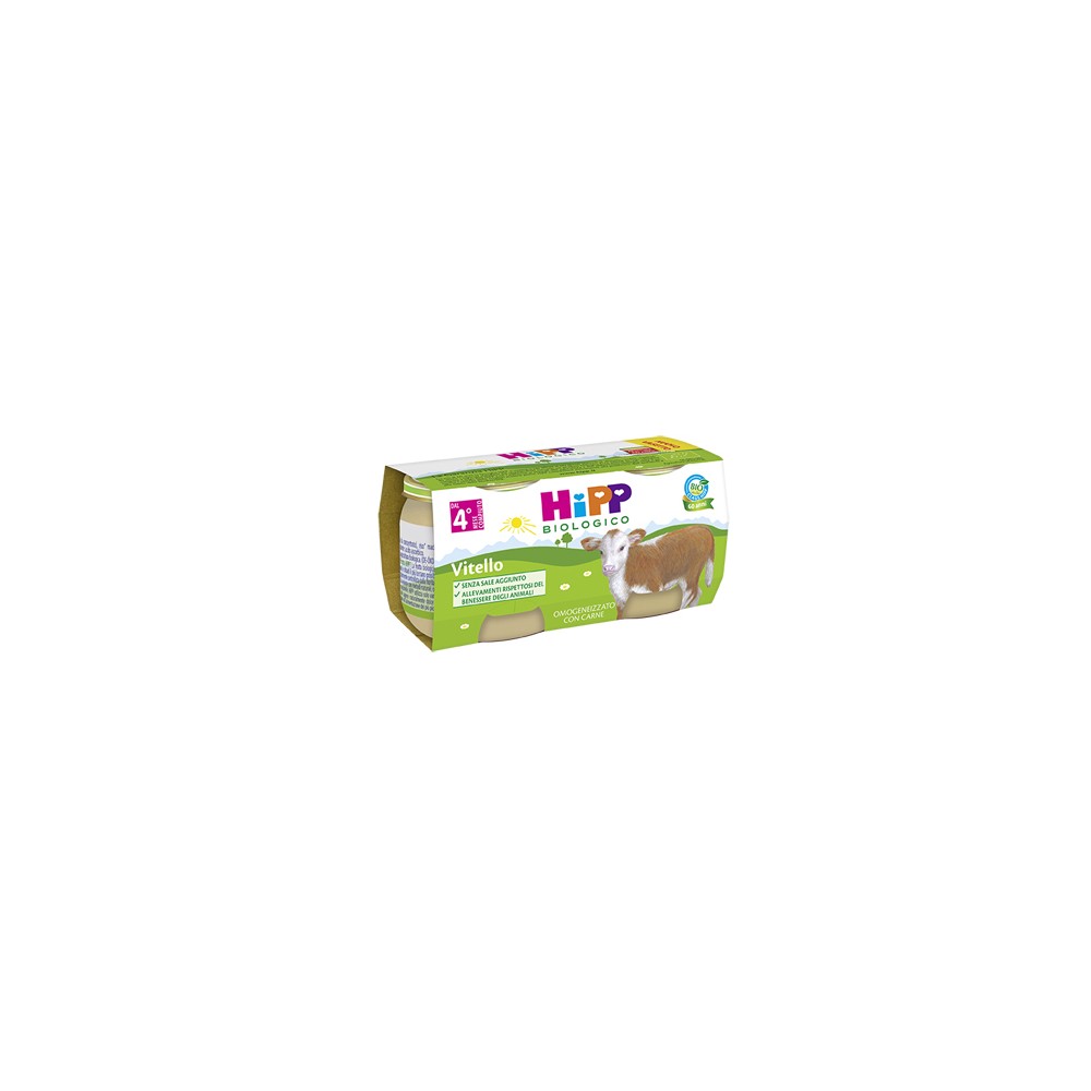 Hipp Bio Omogeneizzato Vitello 80g 2pz