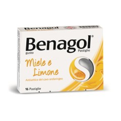 Benagol 16past miele limone