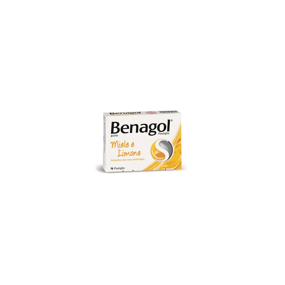 Benagol 16past miele limone