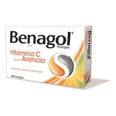 Benagol vit c 16past arancia
