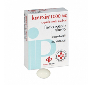 Lomexin 2 capsule molli vag1000mg