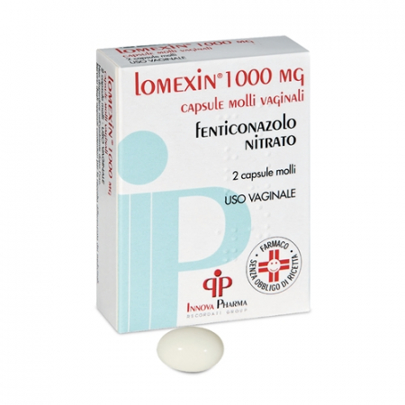 Lomexin 2 capsule molli vag1000mg