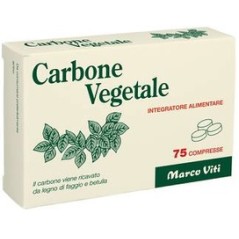 Carbone vegetale 25 compresse