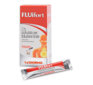 Fluifort 10 bustine grat 2,7g