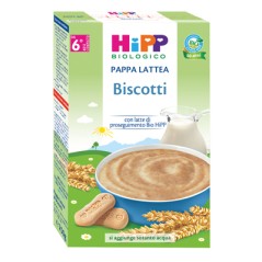 Hipp bio pap lattea bisc250g