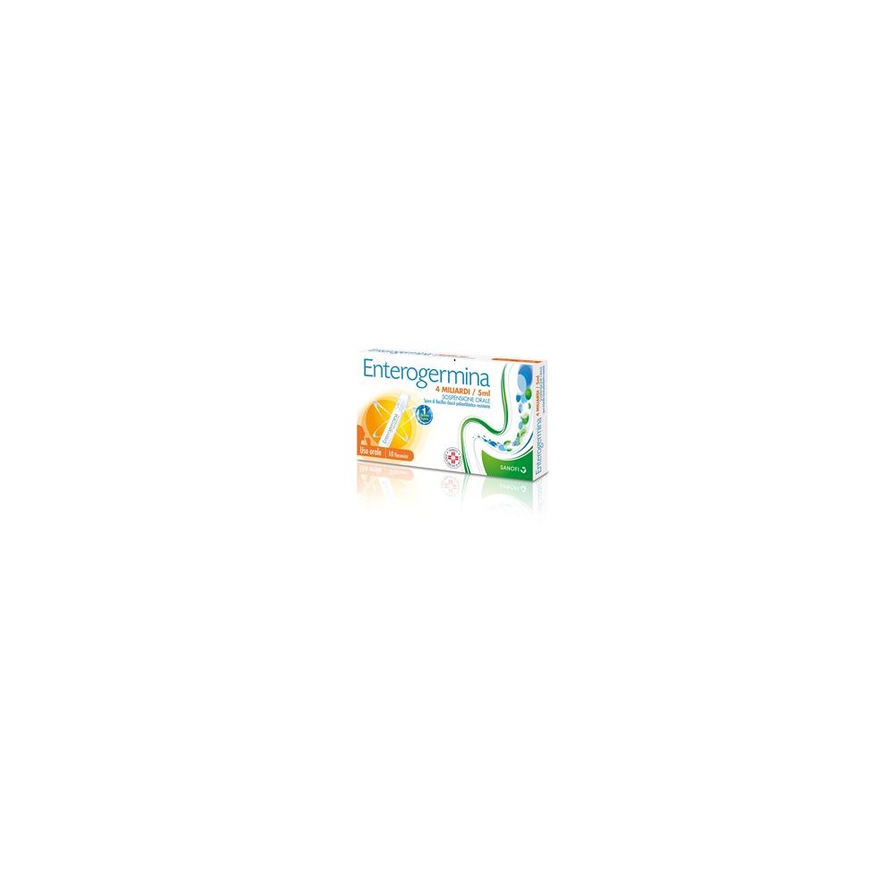 Enterogermina 4 Miliardi 10 Flaconcini da 5ml