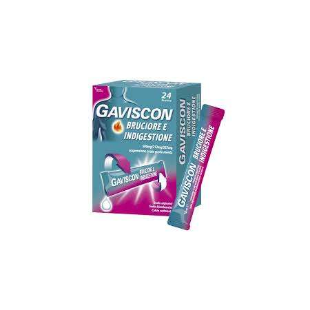 Gaviscon Bruciore e Indigestione 24 Bustine