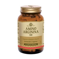 Solgar Amino arginina 500 50 Capsule Vegetali