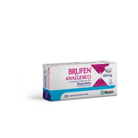 Brufen Analgesico 400 mg 12 Compresse - Contro Dolore e Infiammazione