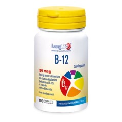 Longlife b12 50mcgsubl100tav