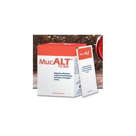 Mucalt tc-600 20 bustine 4g