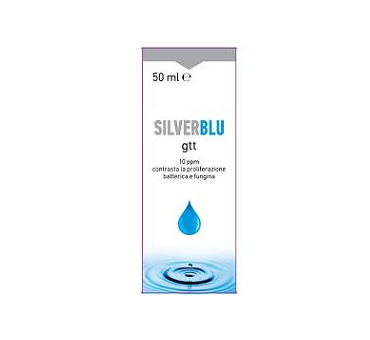 Silver blu gocce 50ml