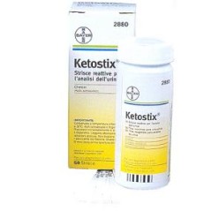 Ketostix chetonuria 50str