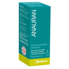 Anauran gtt auric fl 25ml