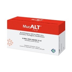 Mucalt flu 8 oral stick