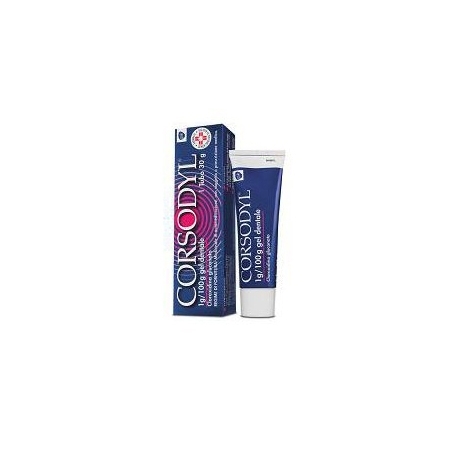 Corsodyl gel dent 30g1g/100g