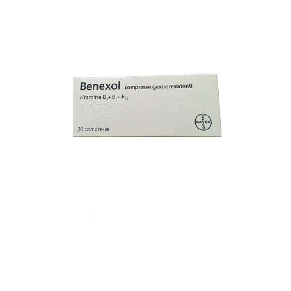 Benexol 20 compresse gastr fl