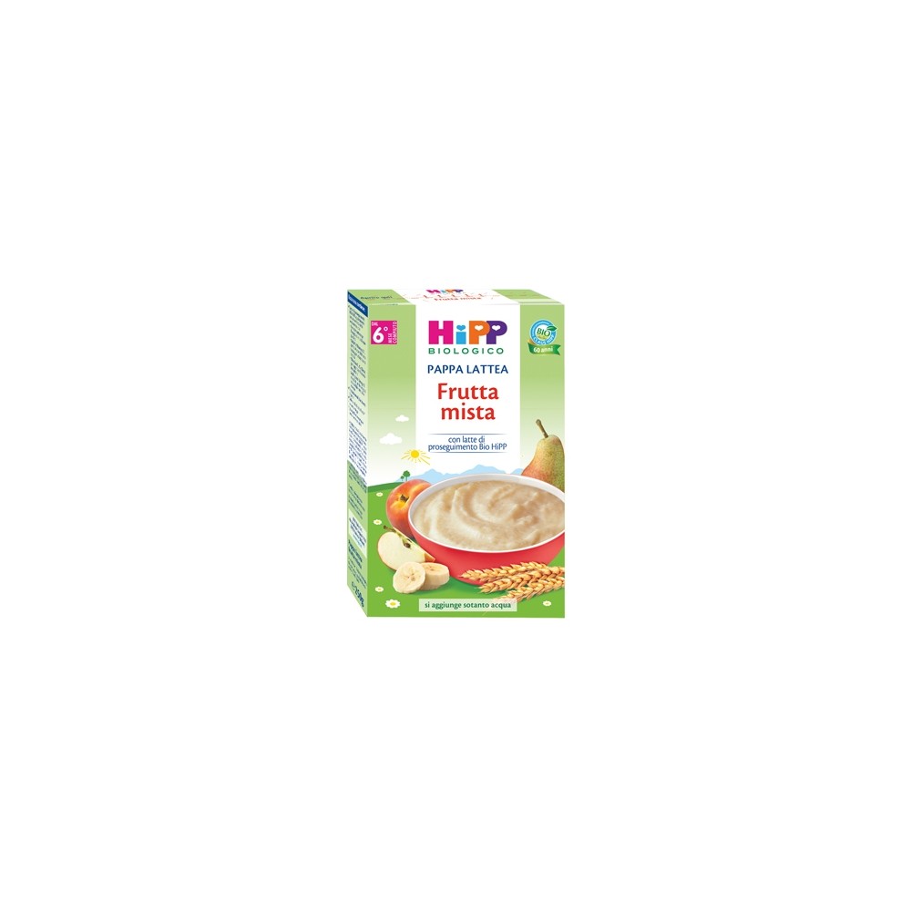 Hipp Bio Pappa Lattea Frutta Mista 250g