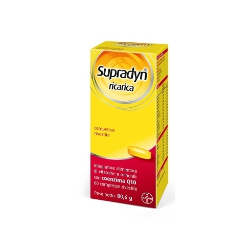 Supradyn Ricarica 60 Compresse – Integratore Multivitaminico per Energia e Vitalità